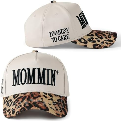 Mommin Hat Womens Trucker Hat for Wife Mothers Day Mom Gifts Vintage Two Tone Adjustable Embroide... | Amazon (US)