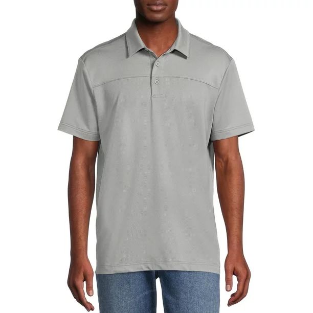 George Men's Short Sleeve Elevated Polo Shirt | Walmart (US)