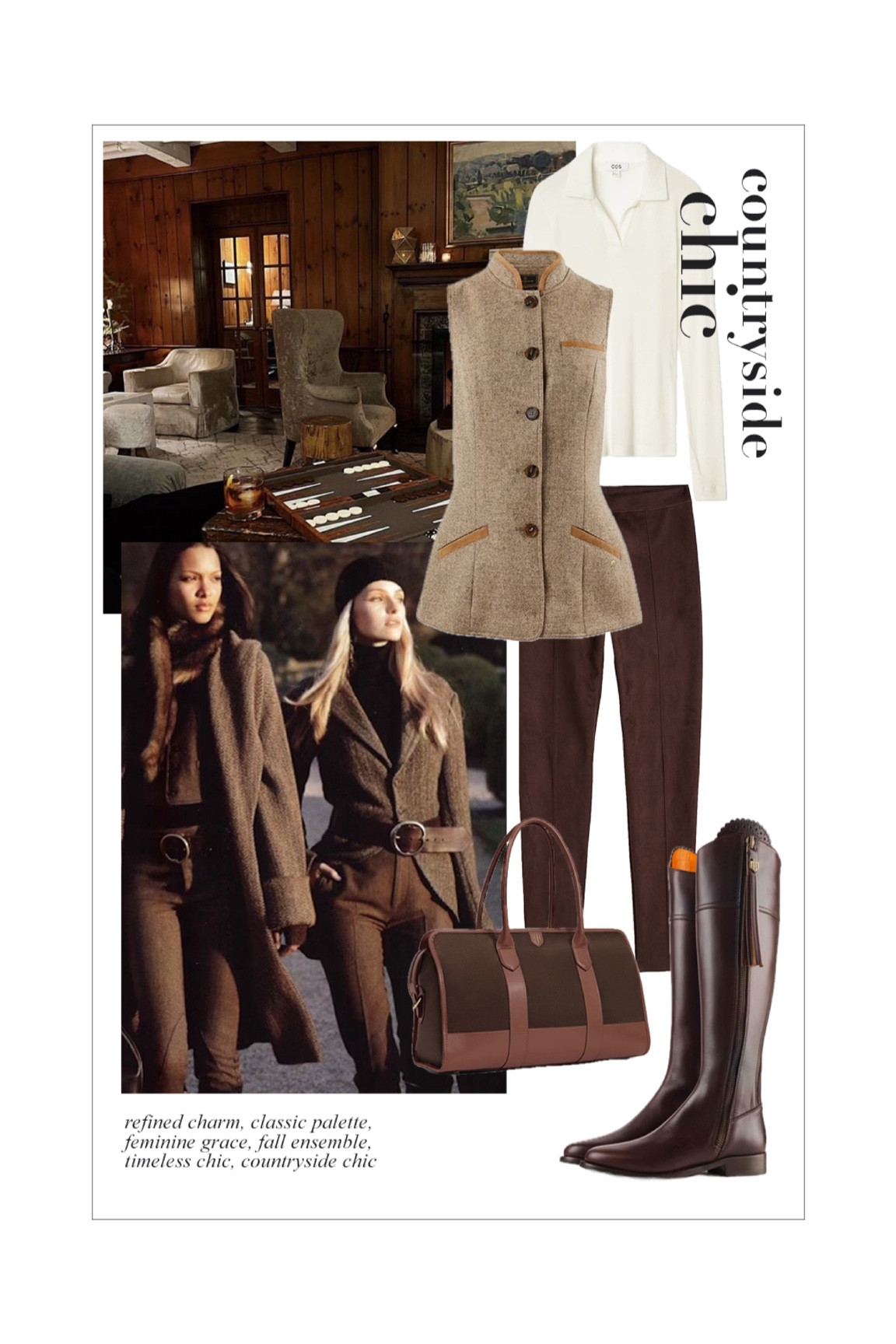 Countryside chic outfit inspo

#LTKSeasonal #LTKFallSale #LTKStyleTip