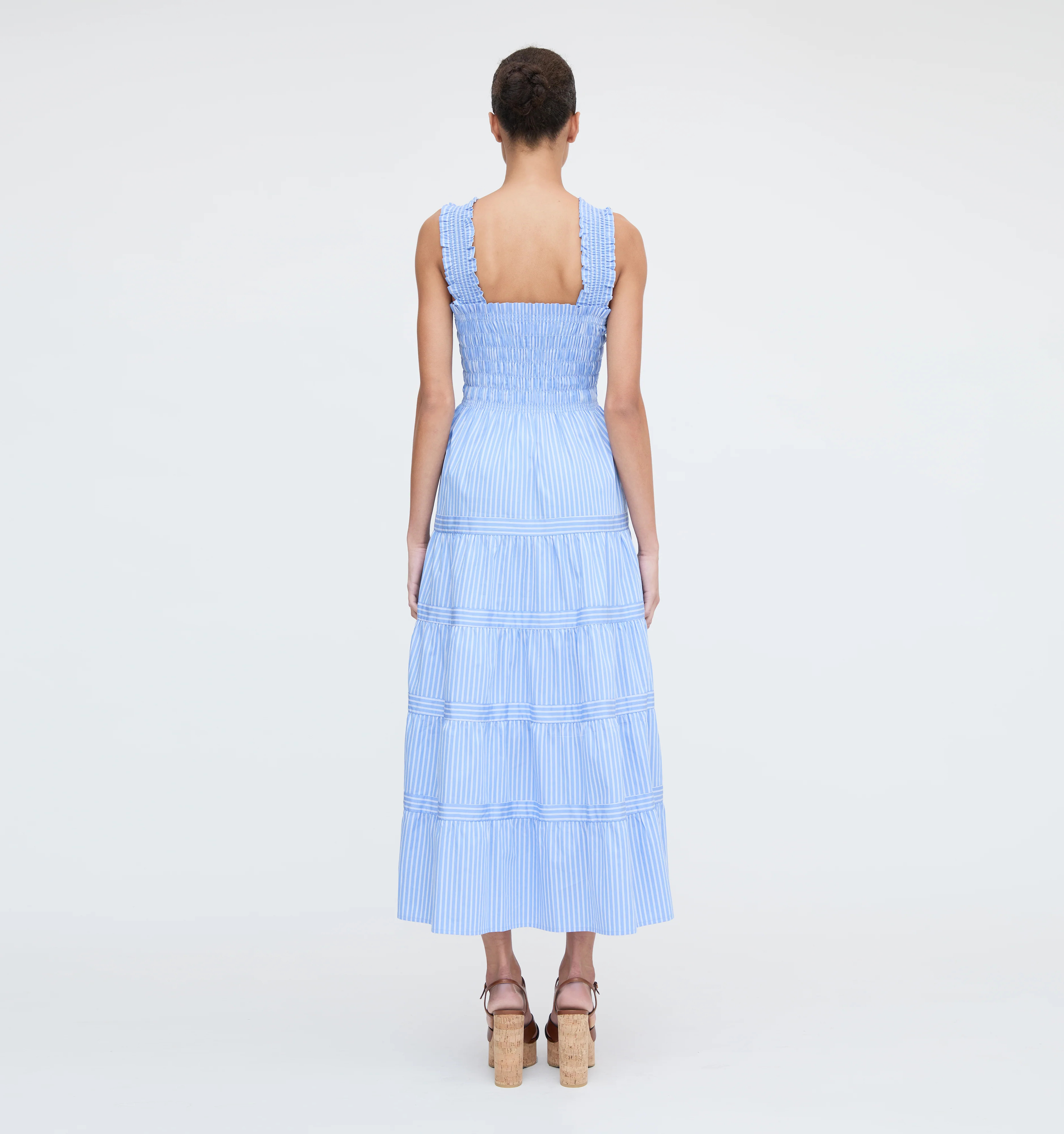 The Kimmy Nap Dress - Green Sweet Peas | Hill House Home US