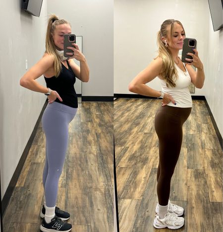 Lululemon look alike 
Workout clothes
Gym clothes
Cute leggings 
Black workout tank
White workout tank
New balance sneakers
Brown leggings 
Bump friendly workout clothes 


#LTKstyletip #LTKbump #LTKfindsunder50