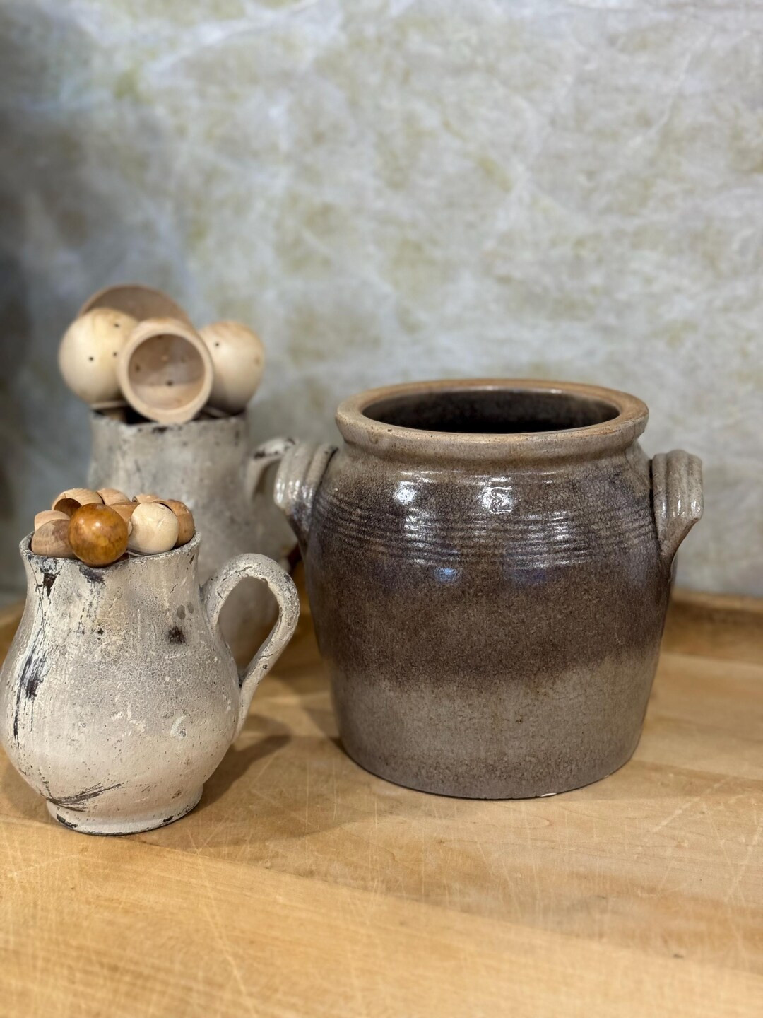 Antique French Glazed Stoneware Crock Vintage French Confit Pot Vintage Confit French Kitchenware... | Etsy (US)