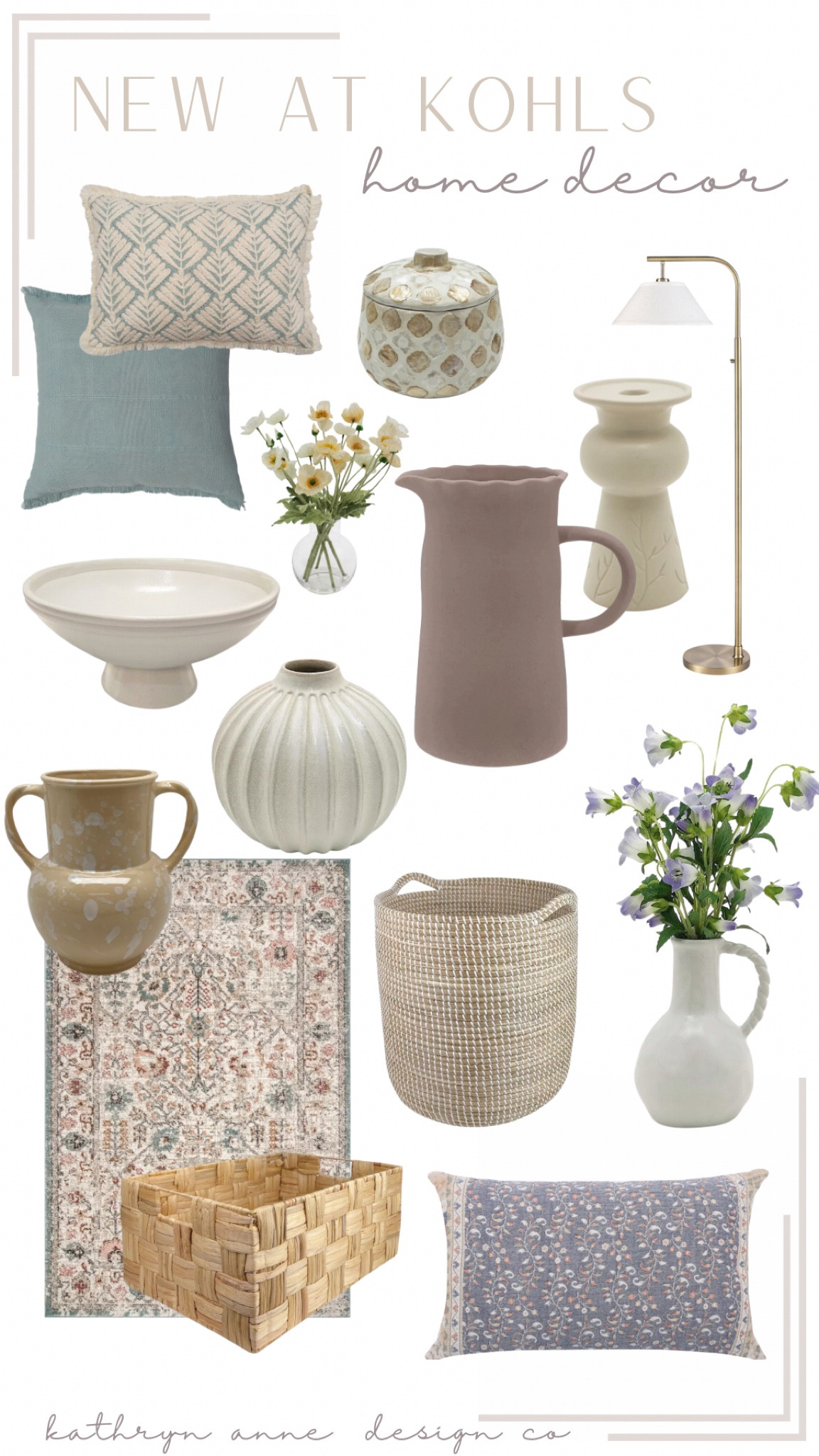 I can’t even believe these new finds at Kohls!! I’ll take one of each!

Home decor
New arrivals
Kohls 
Vases
Area rug
Lamp 

#LTKstyletip #LTKhome #LTKSeasonal
