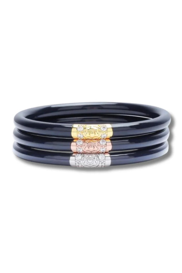 BudhaGirl Three Kings Bangles - Navy (Set Of 3) - FINAL SALE | The Willow Tree