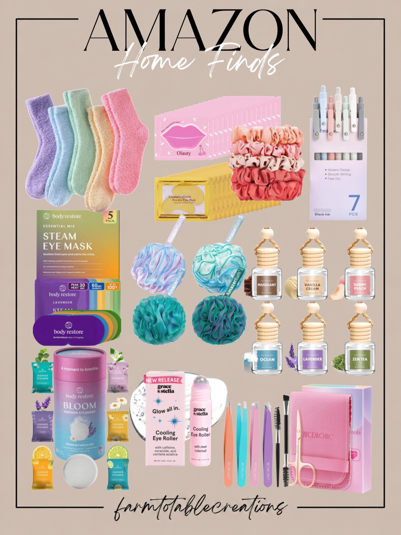 Amazon Prime Day Stocking Stuffers for Her 🎀🛍️

These Prime Day stocking stuffer finds for women are full of fun little beauty, self-care, and everyday treats. From fuzzy socks and scrunchies to eye masks, shower steamers, mini fragrances, bath sponges, pens, and manicure tools, there are so many easy gift ideas here.

I love these for stocking stuffers, teacher gifts, girls’ night baskets, teen gifts, or adding a few affordable extras to your holiday shopping list while Prime Day deals are live.

Follow @farmtotablecreations on Instagram for more cozy home finds and trending decor.

#LTKBeauty #LTKGiftGuide #LTKSaleAlert #PrimeDay #AmazonPrimeDay #PrimeDayDeals #AmazonFinds #StockingStuffers #StockingStuffersForHer #GiftsForHer #BeautyGifts #SelfCareGifts #HolidayGiftIdeas #AmazonDeals #AmazonMustHaves