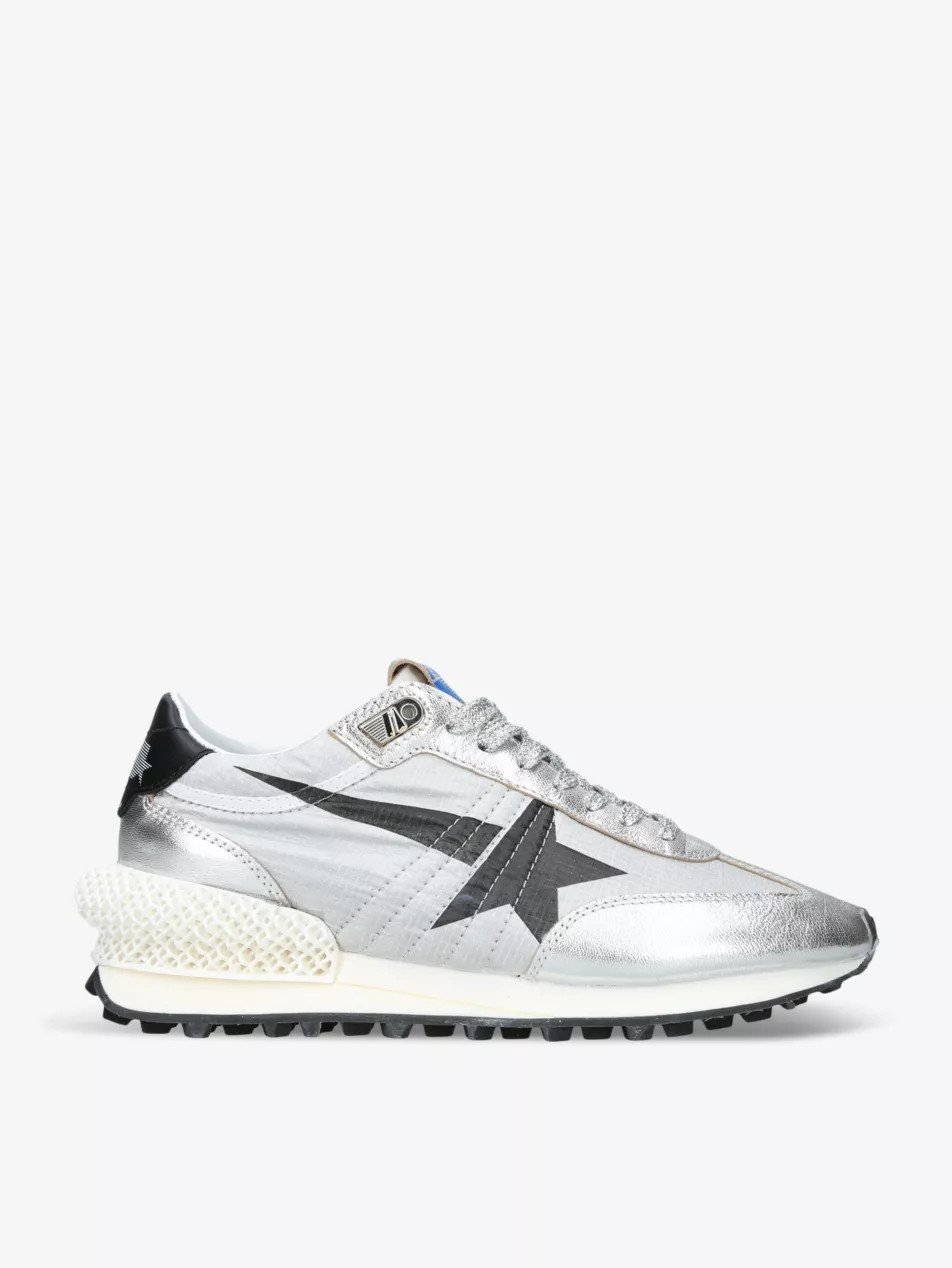 Men's Marathon Runner leather and mesh low-top trainers | Selfridges