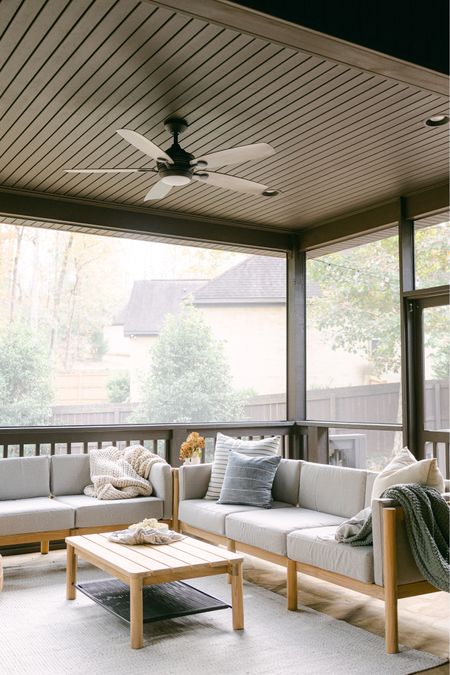 Shop our finished screened in porch! 

#LTKfamily #LTKhome