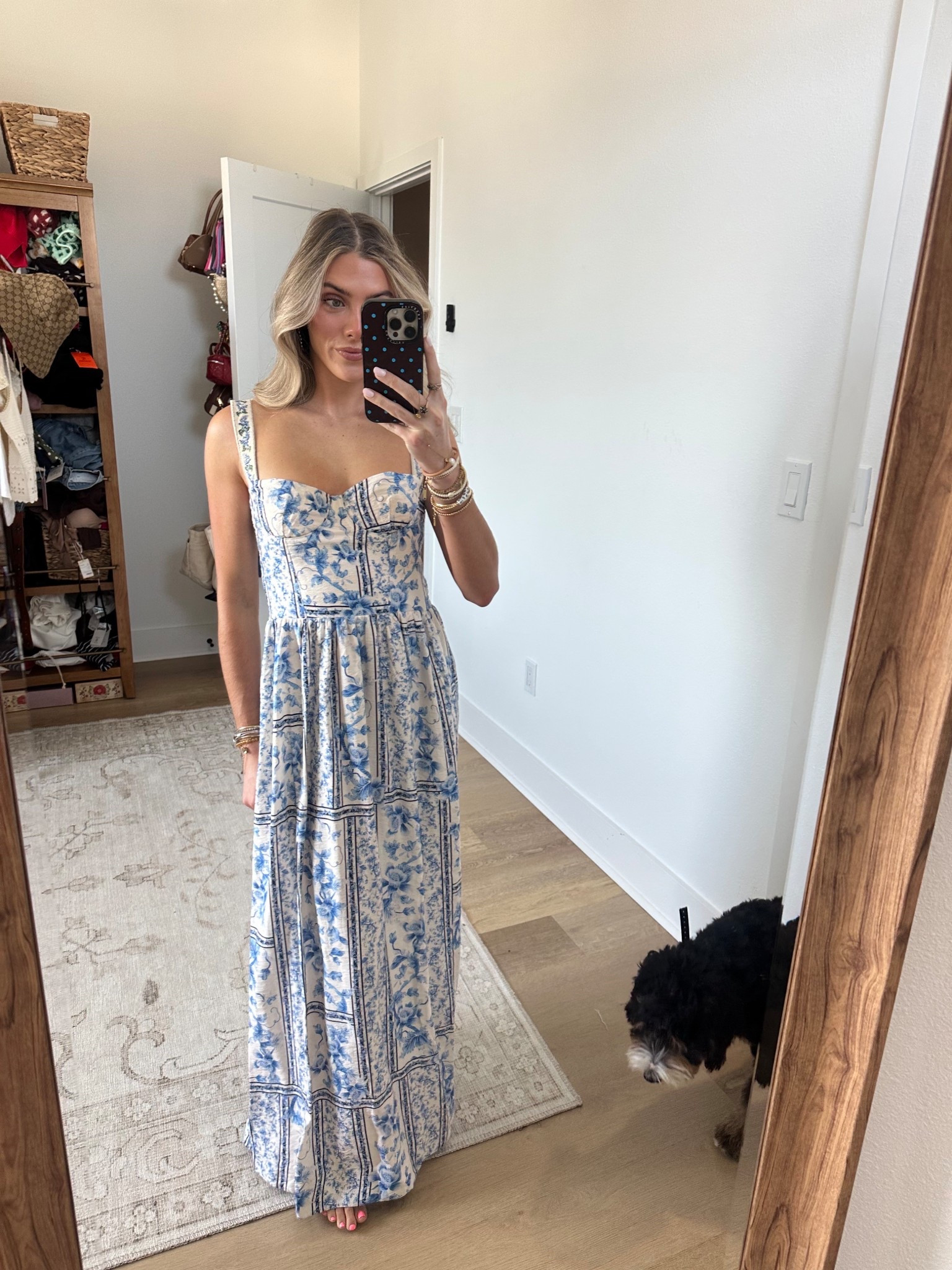 My dress is from Agua Bendita it’s the Nader dress and it’s currently sold out but the one I linked is similar. @aguabendita Easter outfit!!!

#LTKootd #LTKgrwm #LTKSeasonal