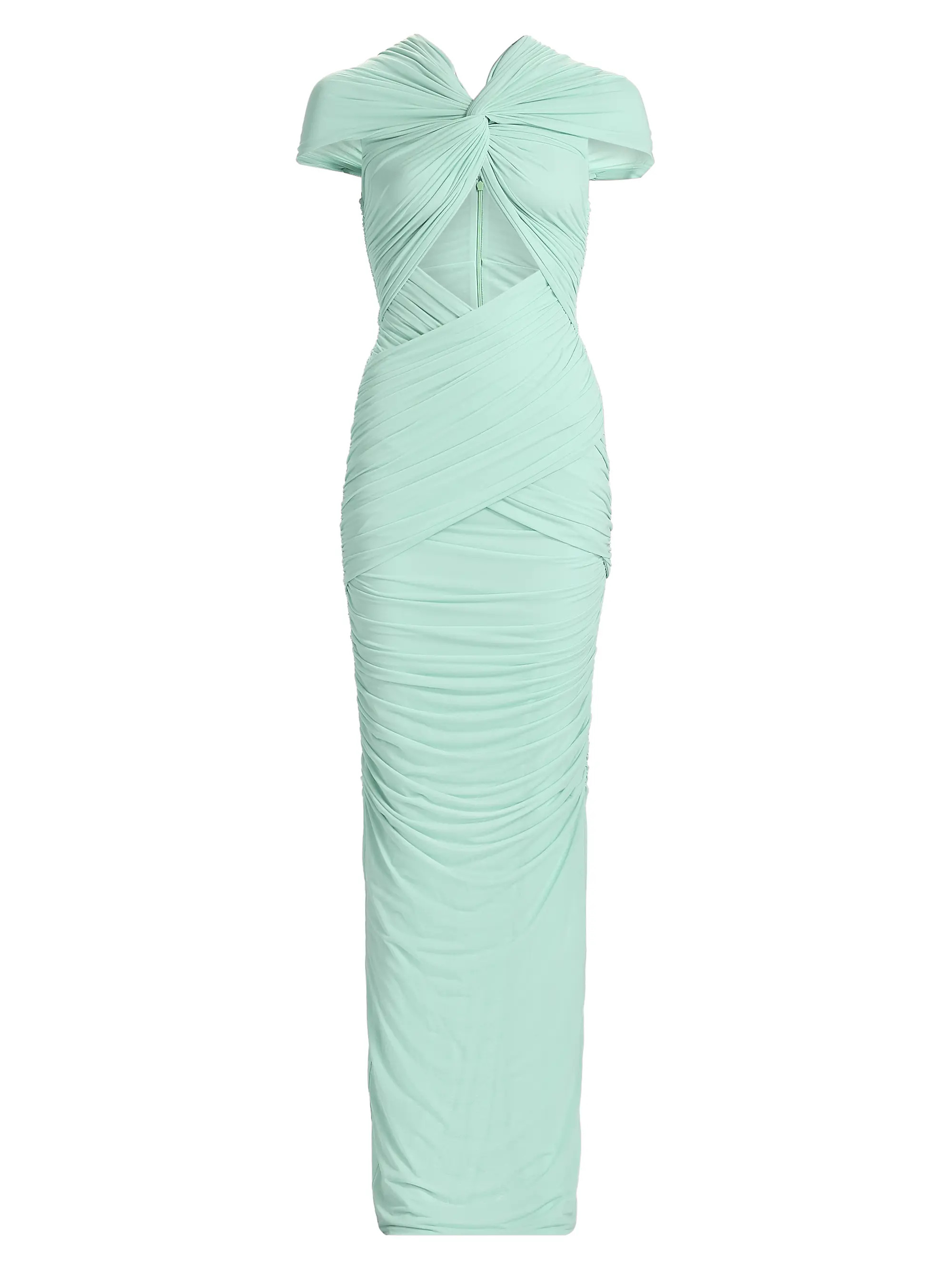 Nasha Ruched Sheath Maxi Dress | Saks Fifth Avenue