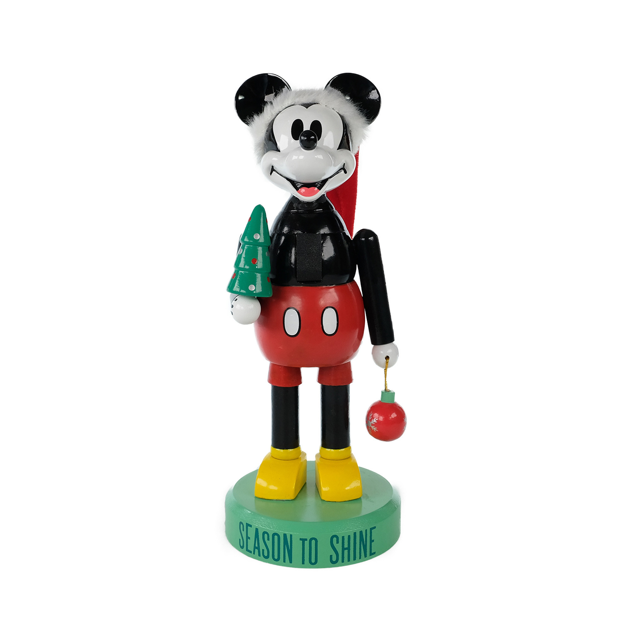 Disney, Mickey Mouse Holiday Nutcracker, 11 Inches Tall, Red, Green | Walmart (US)