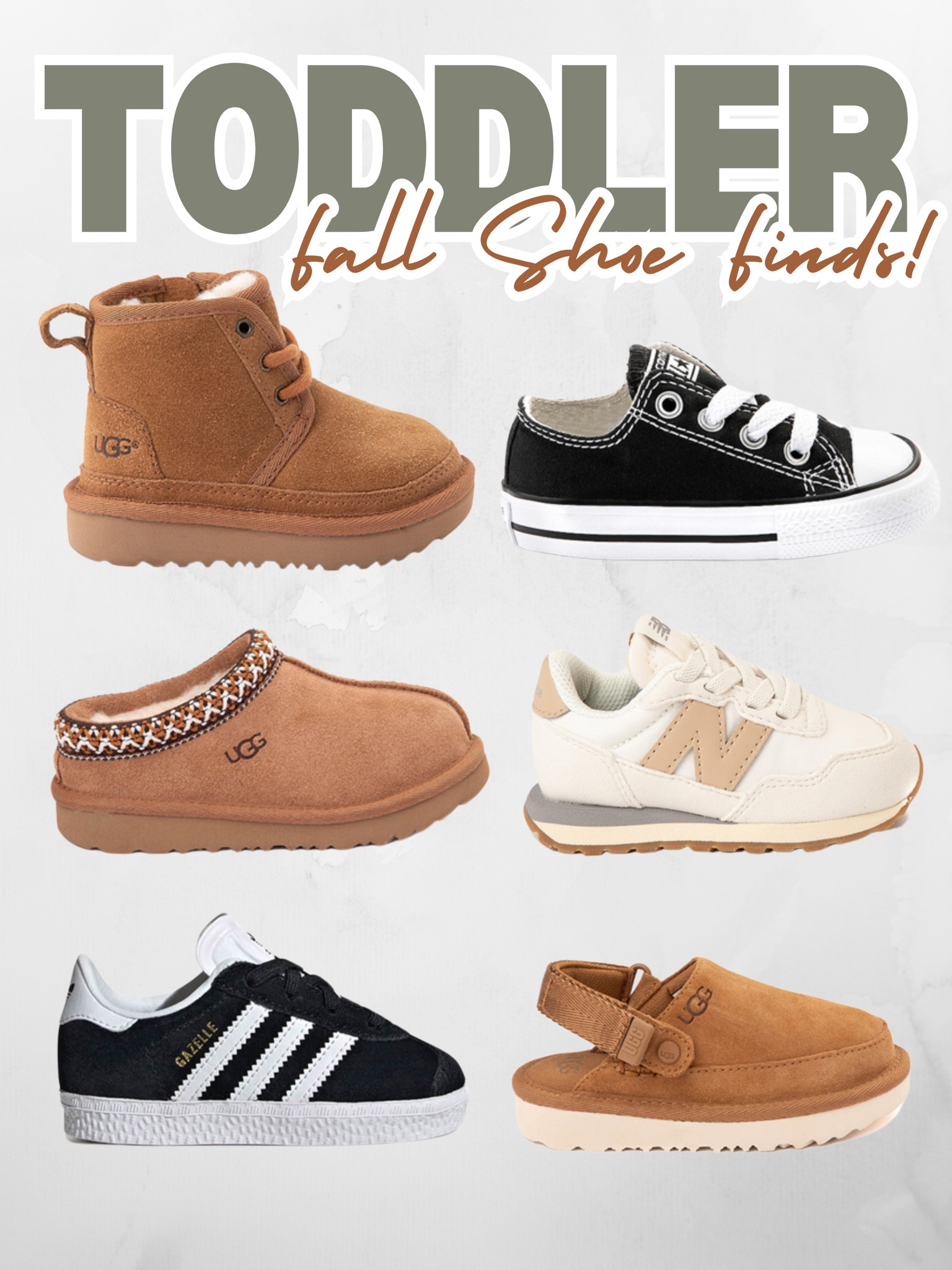 Toddler fall Shoe finds! Uggs, sneakers, slippers, converse, adidas, new balancee

#LTKSeasonal #LTKFindsUnder50 #LTKKids