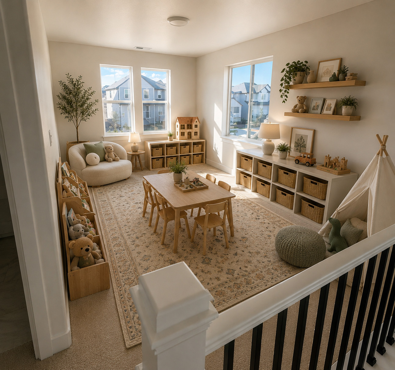 Neutral and fun playroom design

 

 

#LTKmomlife #LTKHome #LTKKids