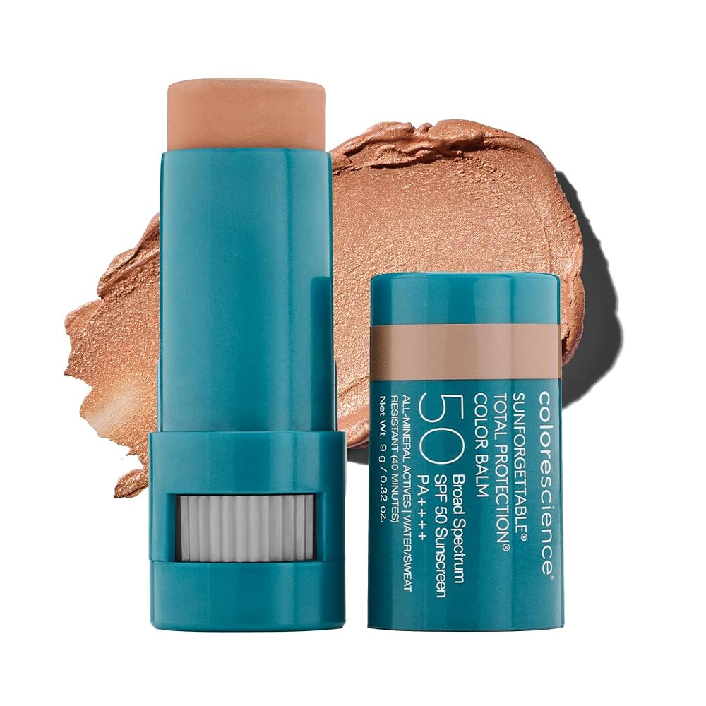 Colorescience Sunforgettable Total Protection Color Balm SPF 50, Mineral, Broad Spectrum, Buildab... | Amazon (US)