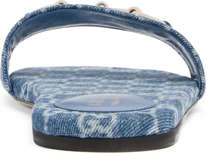 Siaga Horsebit GG Monogram Slide Sandal (Women) | Nordstrom