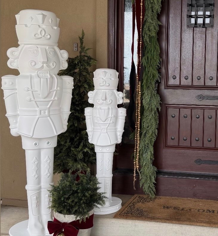Giant nutcrackers
Christmas decor
Neutral home

#LTKhome
