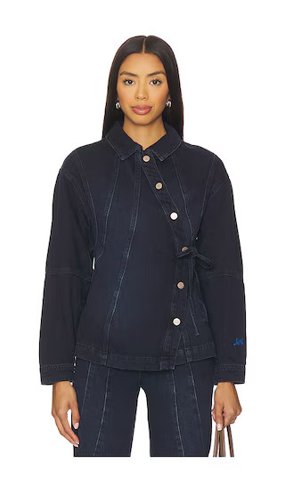 Finella Denim Shirt in Blue | Revolve Clothing (Global)
