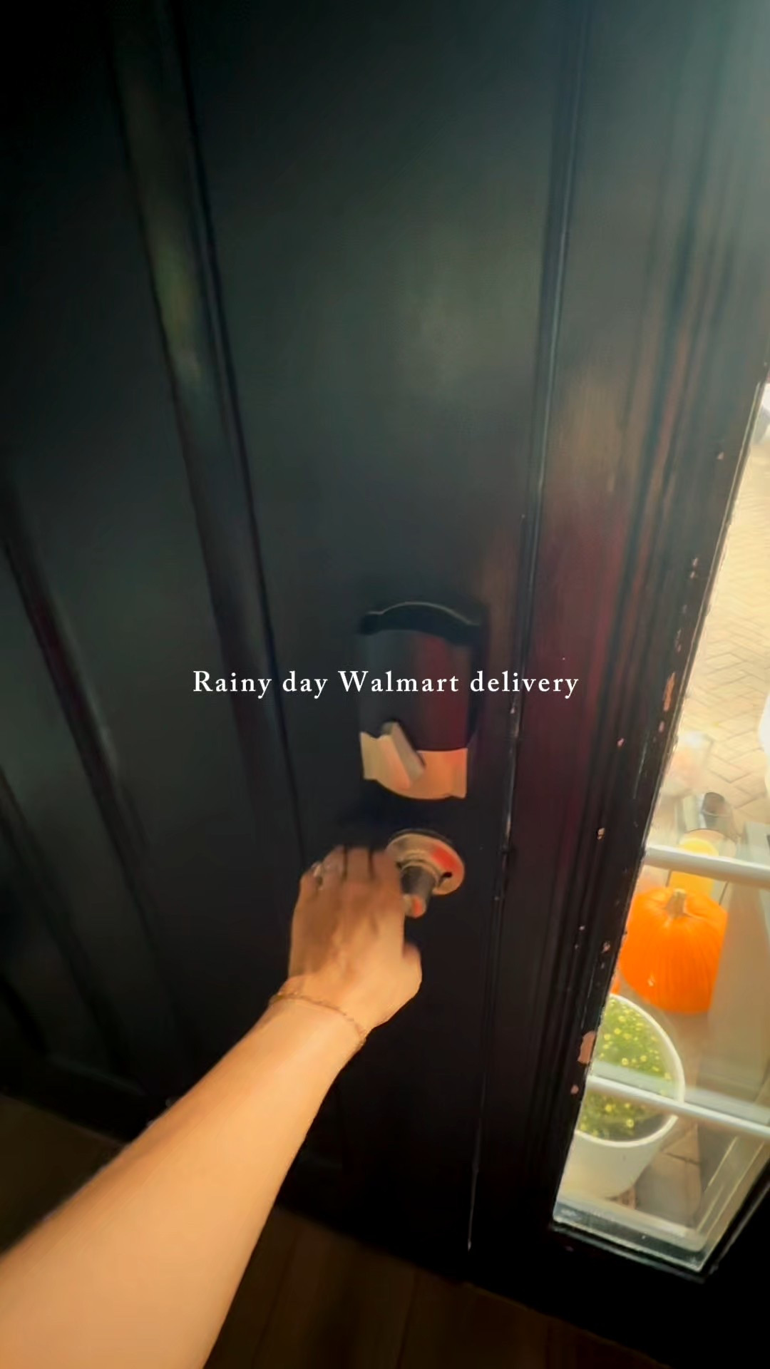 Walmart delivery saving the day on this rainy morning 🌧️🎃 

Picked up a few fake pumpkins to mix in with the real ones for my fall front door decor. They’re cheaper than the real ones, last forever, and still look so good! 🍂🧡 

#FallDecor #WalmartFinds

#LTKSeasonal #LTKHome #LTKHalloween