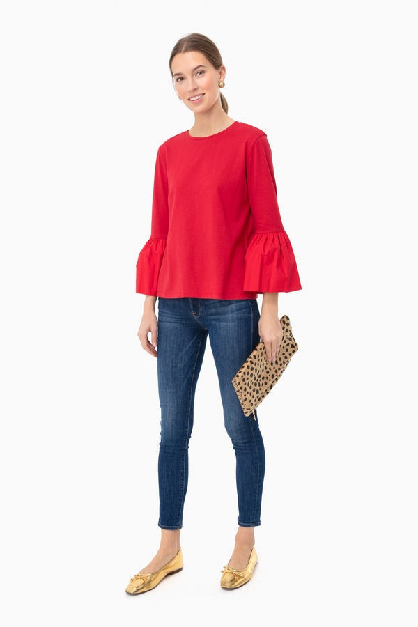 Red Waverly Tee | Tuckernuck