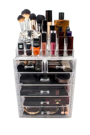 Acrylic 6 Drawer & Top Organizer Cosmetics Makeup & Jewelry Storage Case Display Set | Nordstrom Rack