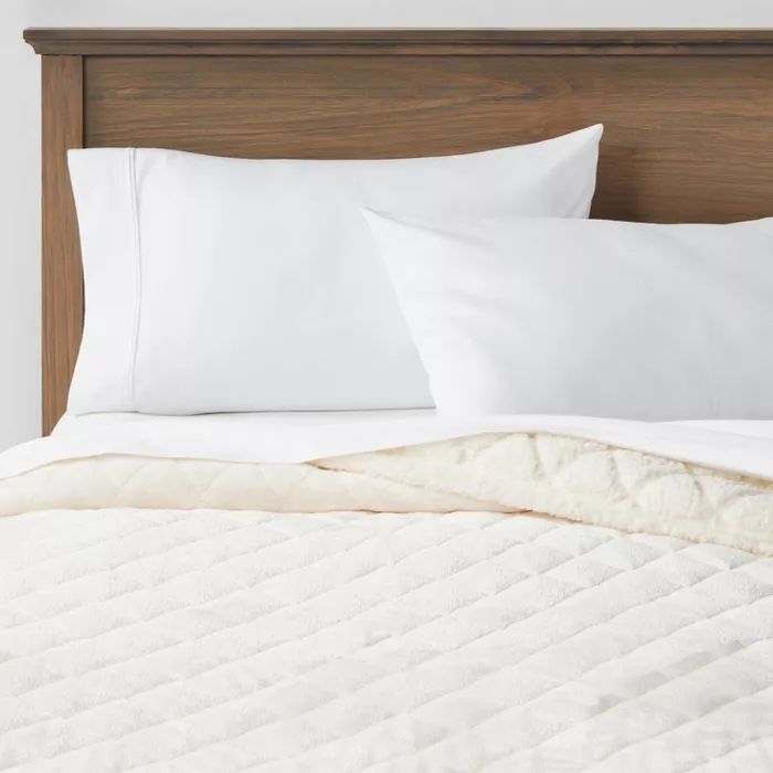 Sherpa & Plush Reversible Quilt - Threshold™ | Target