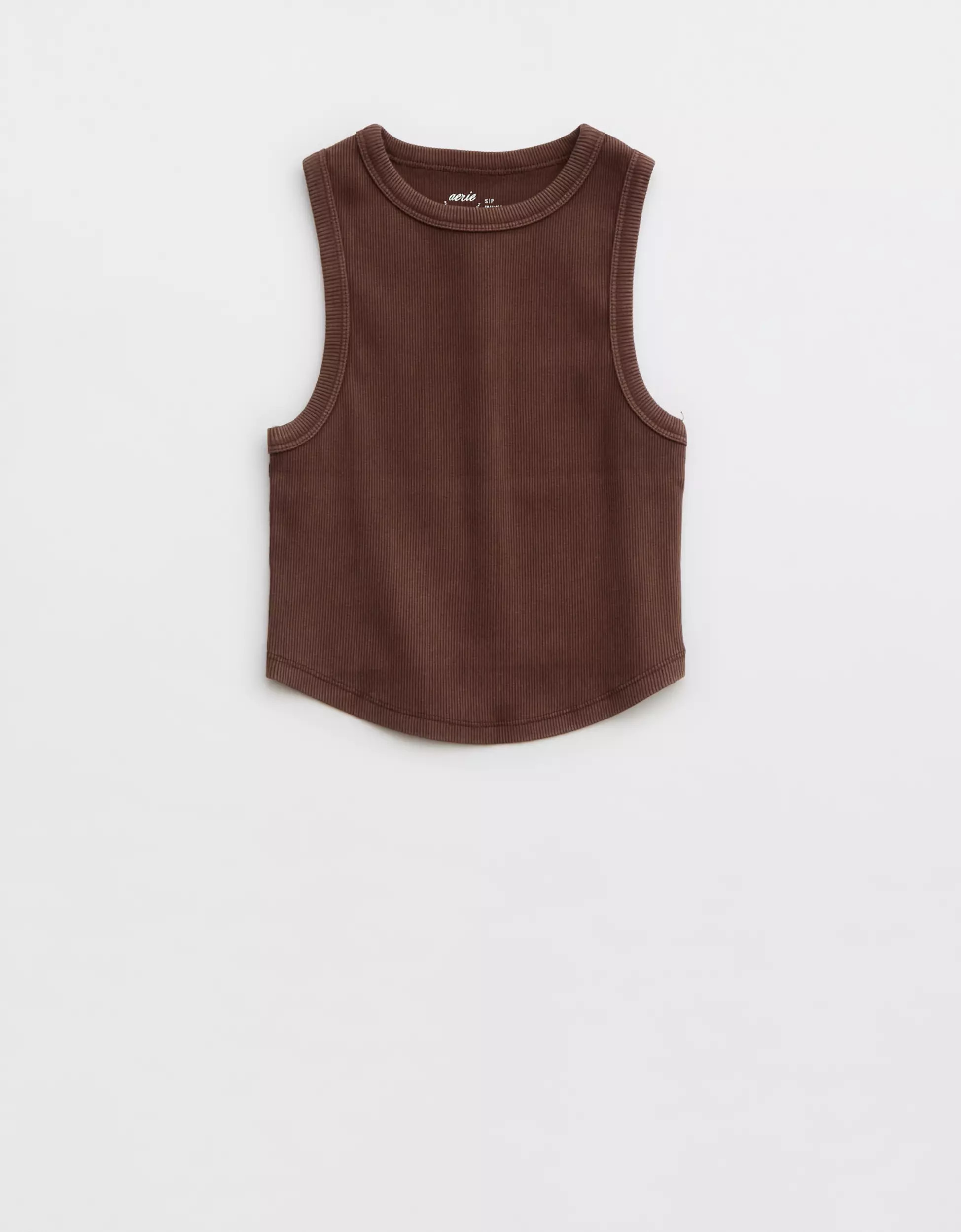 Aerie New Day Curved Hem Tank Top | Aerie