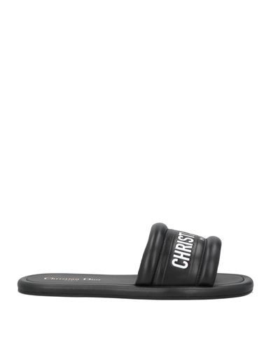Dior Woman Sandals Black Size 7.5 Lambskin | YOOX (US)