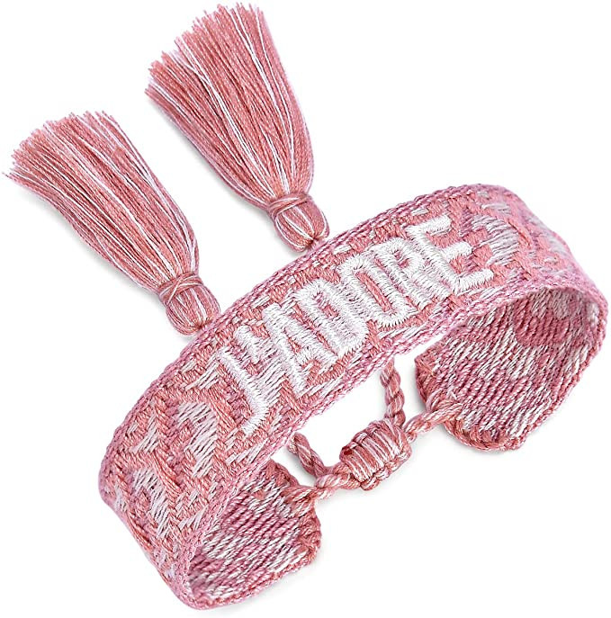 CORESKY Woven Friendship Bracelets Preppy Bracelets Handmade Friendship Bracelets for Women Girls | Amazon (US)