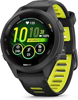 Garmin Forerunner 265S Running Smartwatch, Colorful AMOLED Display, Training Metrics and Recovery... | Amazon (US)