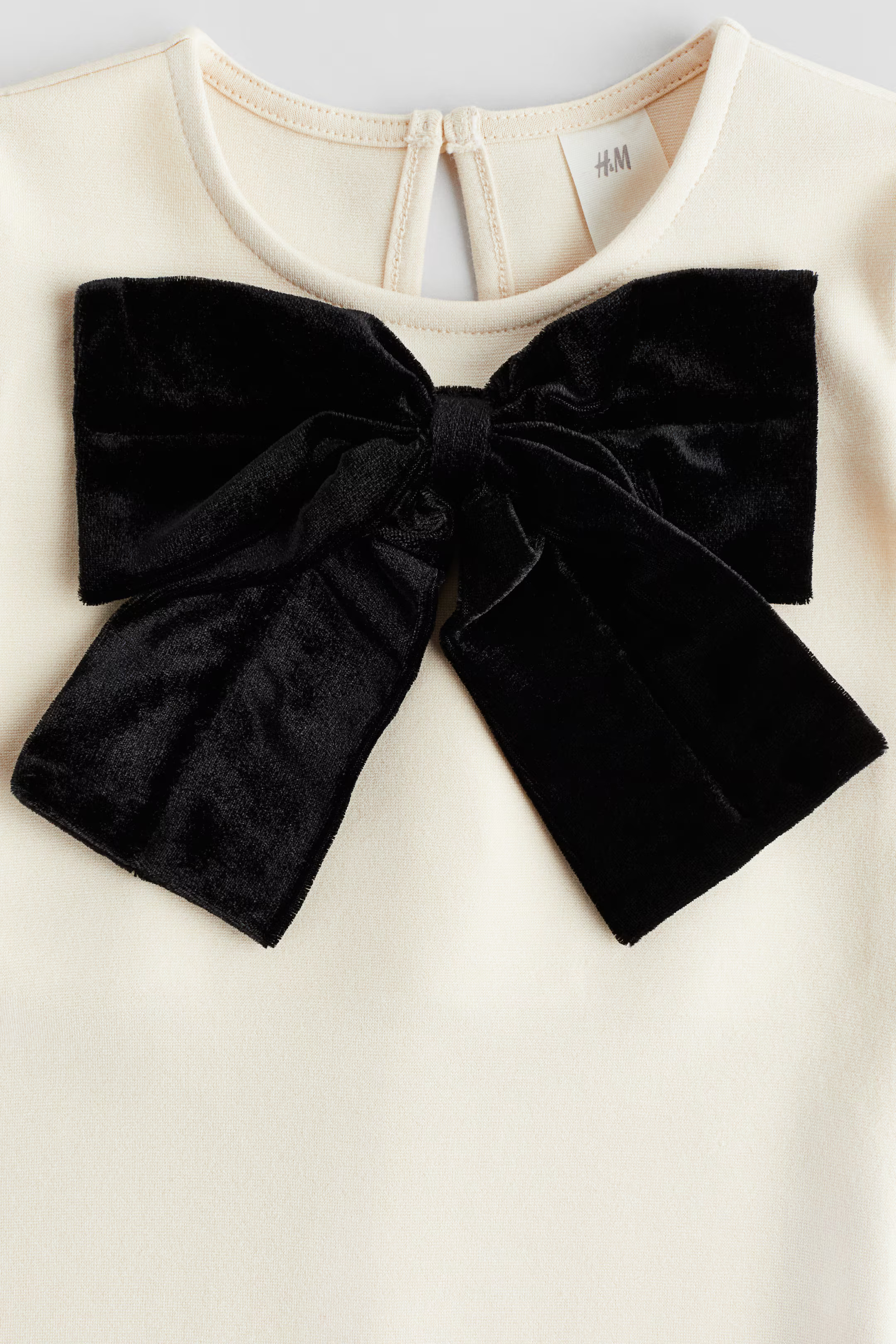 Bow-Detail Jersey Dress | H&M (US + CA)