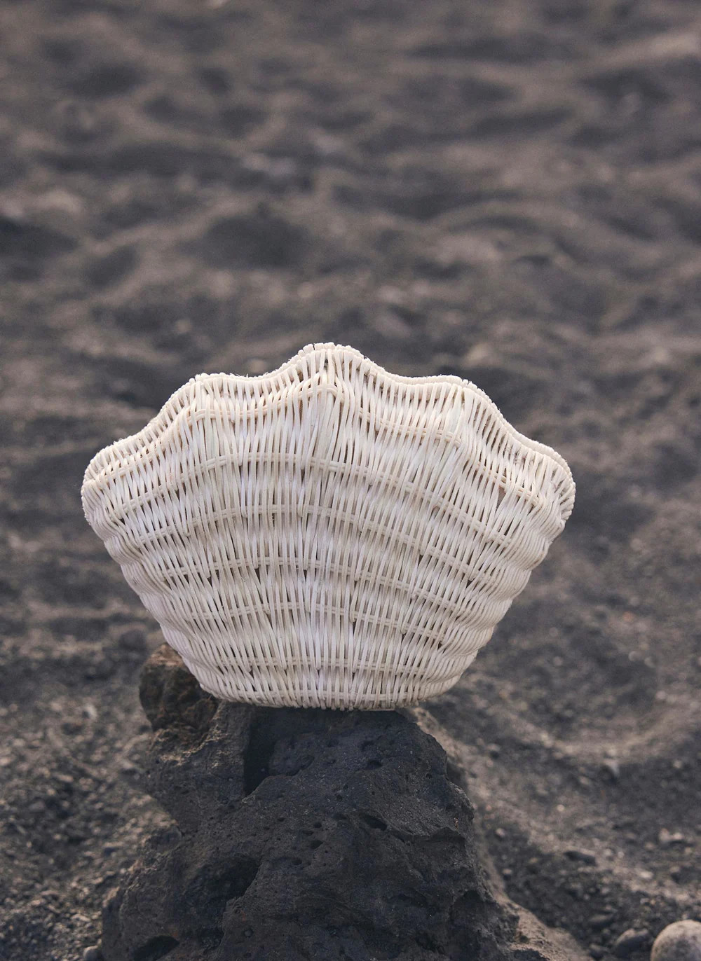 White Structured Shell Clutch Bag | Mint Velvet