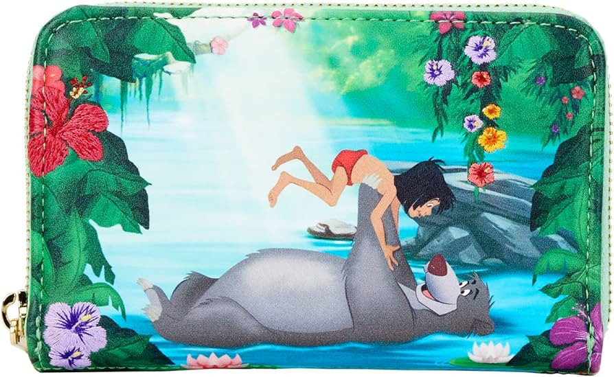 Loungefly Disney Jungle Book Bare Necessities Zip Around Wallet | Amazon (US)