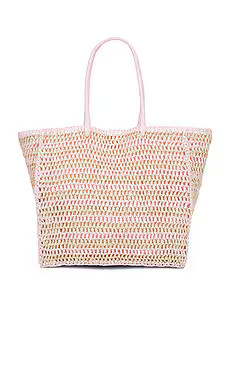 BTB Los Angeles Torino Tote in Natural & Petal from Revolve.com | Revolve Clothing (Global)