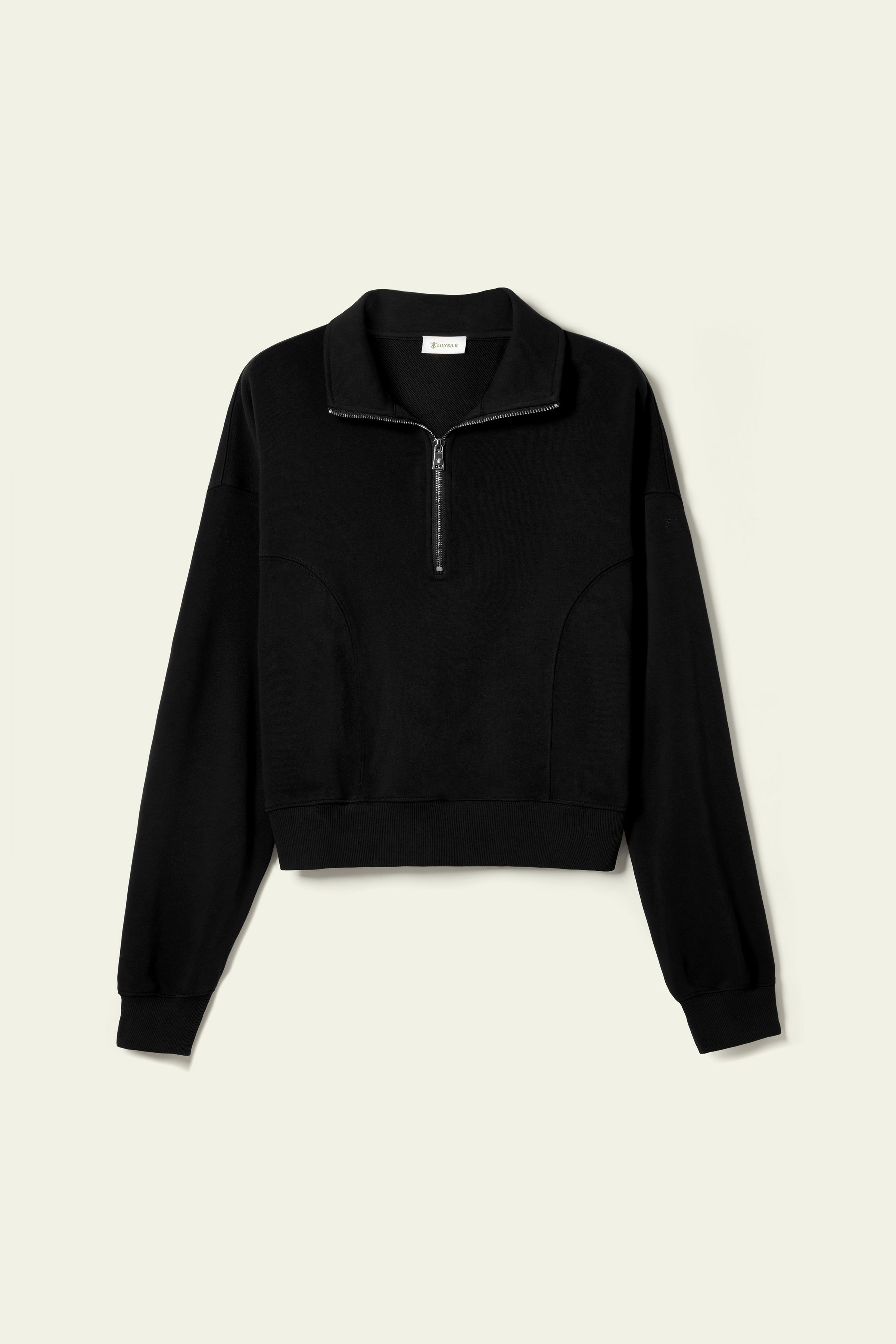 Pull demi-zip Heirloom '89 | LILYSILK
