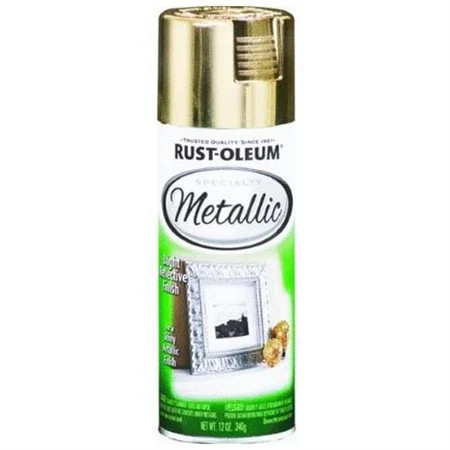 Gold Metallic Bright Reflective Finish Spray | Walmart (US)