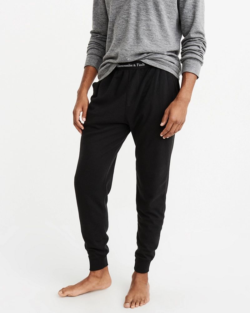 Cotton-Blend Sleep Joggers | Abercrombie & Fitch US & UK