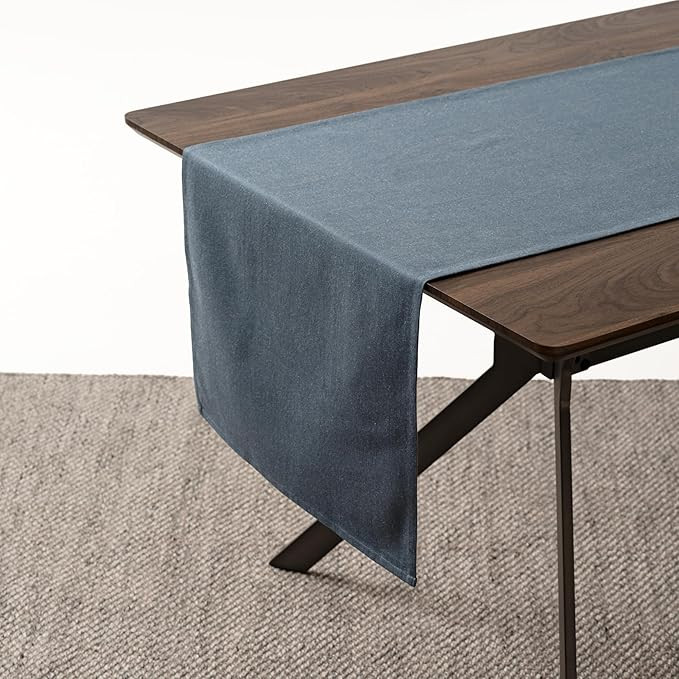 MEEMA Dining Table Runner | Upcycled Cotton Linen Table Runners | Kitchen and Home Decor | 20 x 6... | Amazon (US)