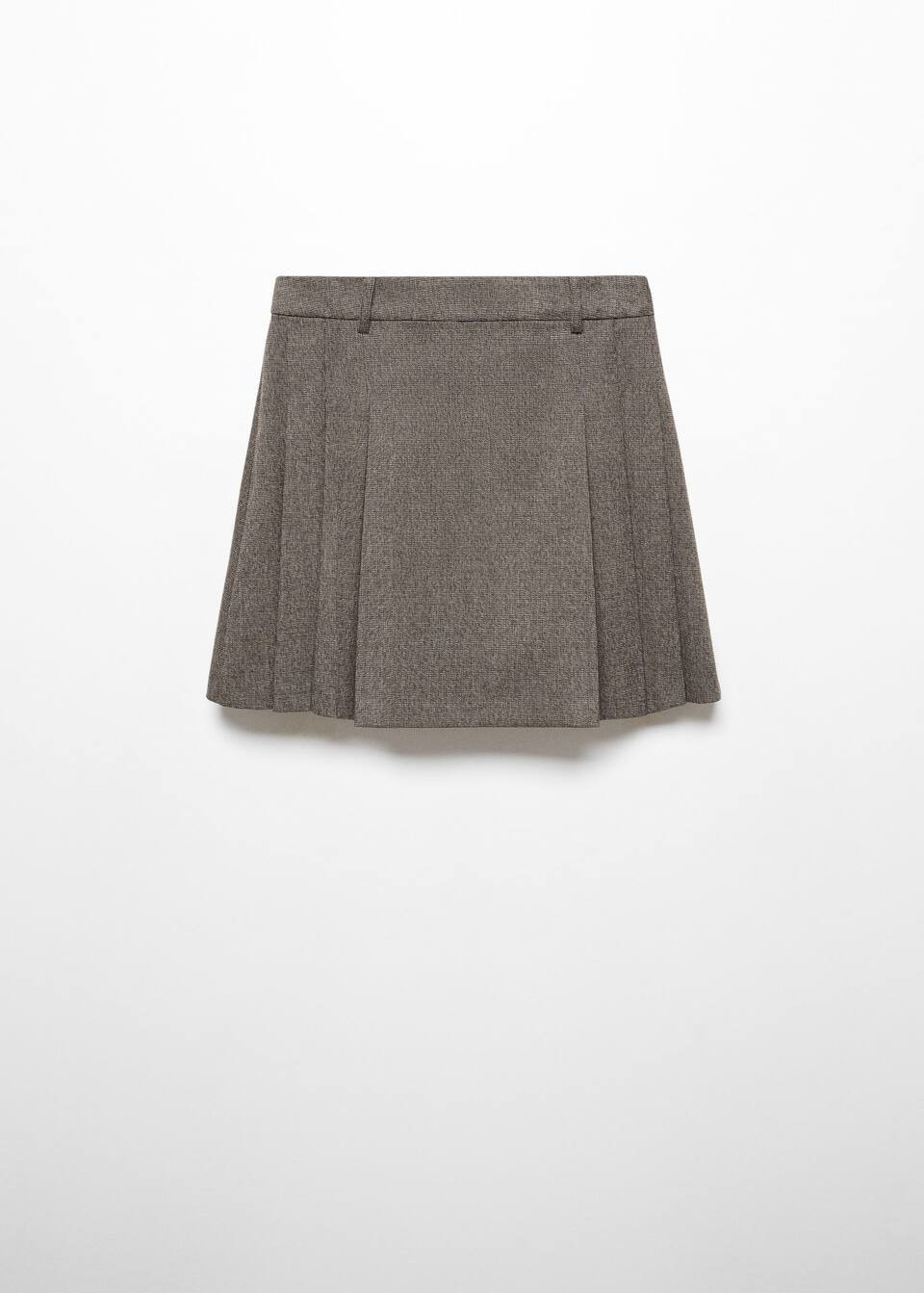 Minijupe plissée -  Femme | Mango France | MANGO (FR)