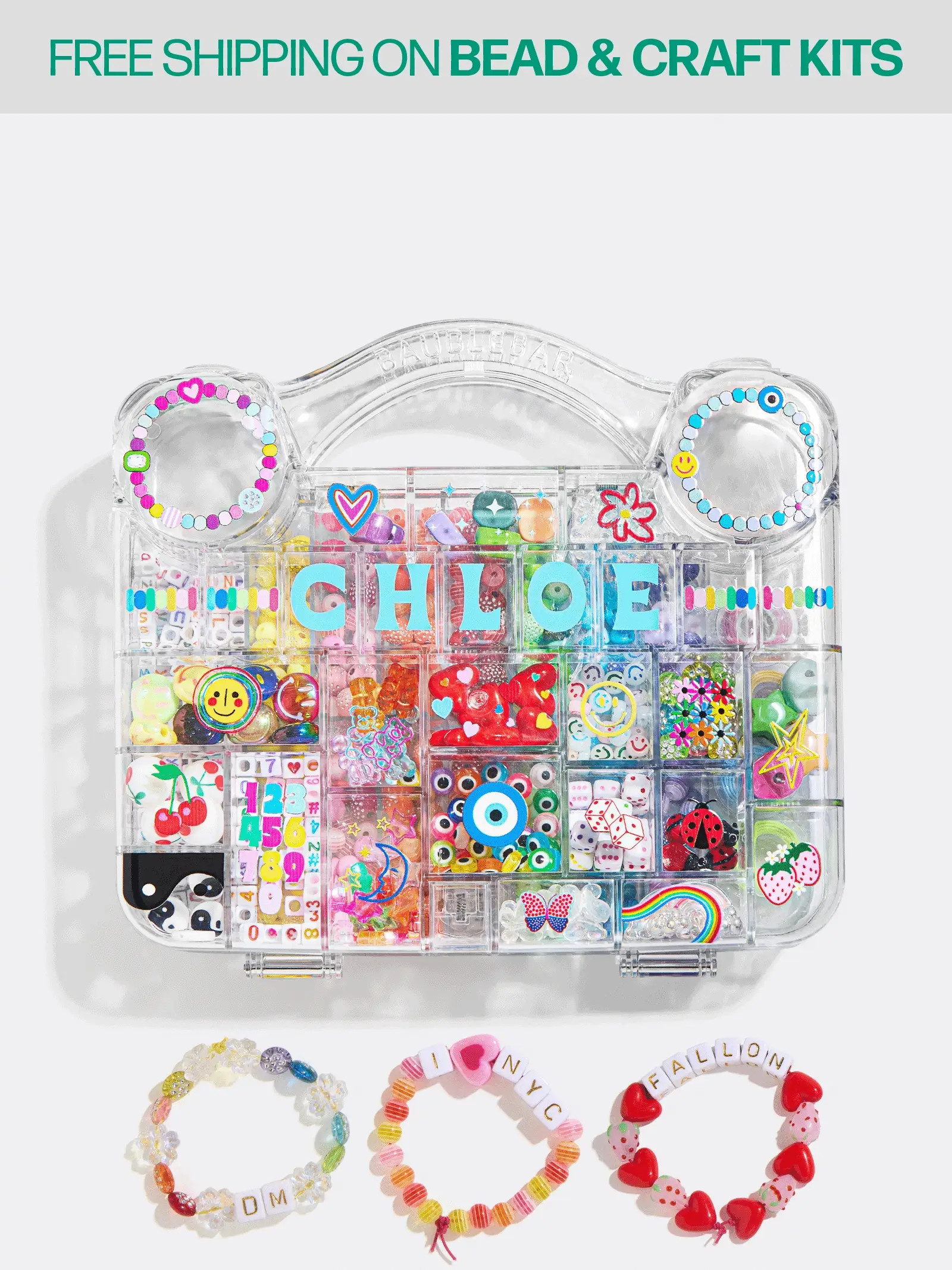 The Ultimate Custom Bead Kit - Custom Bracelet Bead Kit | BaubleBar