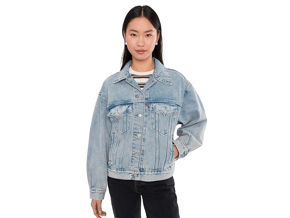 Levi's(r) Womens 90s Trucker Women's Clothing A Little Hazy: XS | Zappos.com