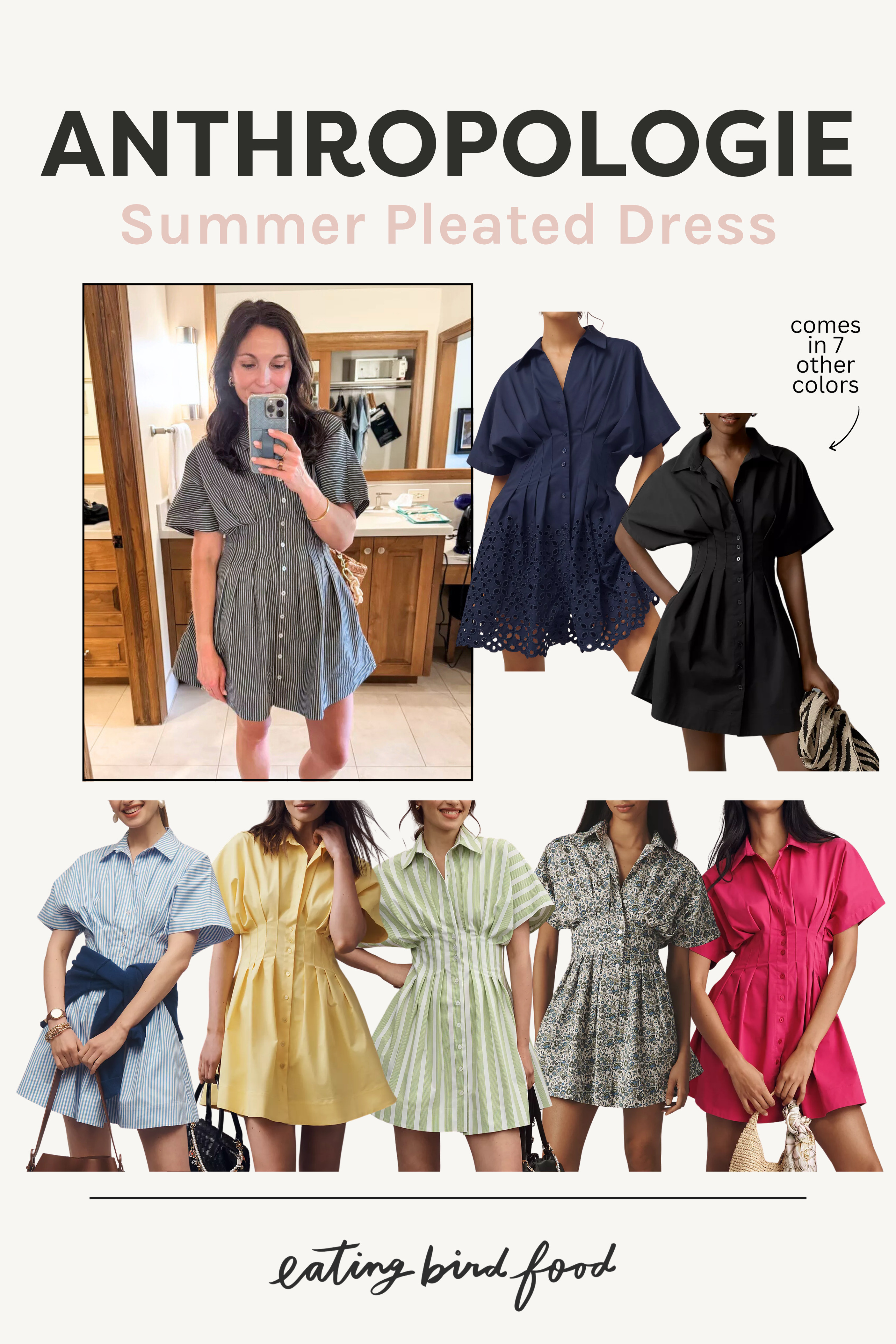 Summer Pleated Dress | Anthropologie Dress | Sumer Dresses | Summer Dress | Summer Outfits 

 #LTKSummerEdit #LTKSeasonal #LTKStyleTip