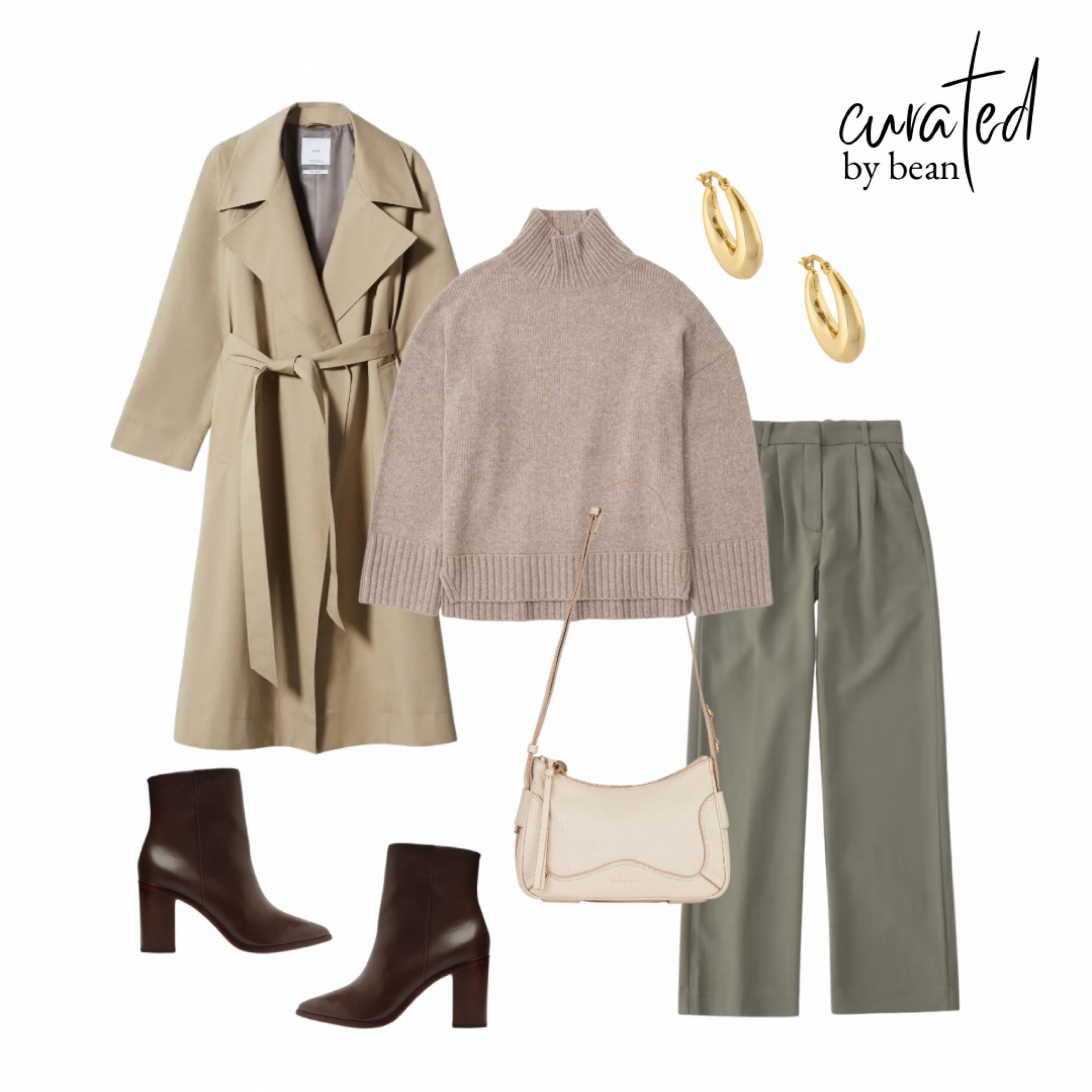 Fall Outfit. Fall sweater. Jeans. Trousers. Leather boots. Trench coat. Oversized trench. Fall fashion

#LTKSeasonal