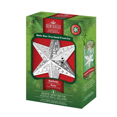 ScentSicles 3-Pack Silver Metal Star Indoor Ornament Lowes.com | Lowe's