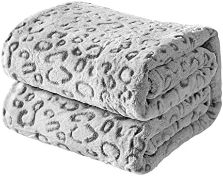 FY Fiber House Flannel Fleece Throw Blanket, Lightweight Cozy Plush Microfiber Bedspreads for Adu... | Amazon (US)