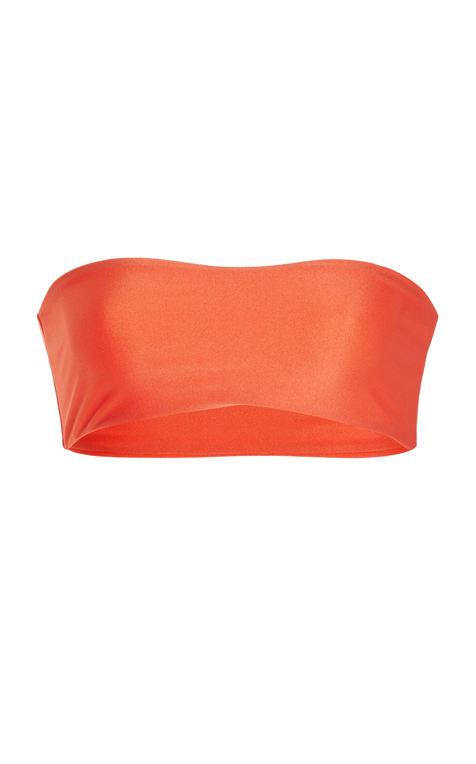 JADE SWIM - All Around Bandeau Bikini Top - Red - M - Moda Operandi | Moda Operandi (Global)