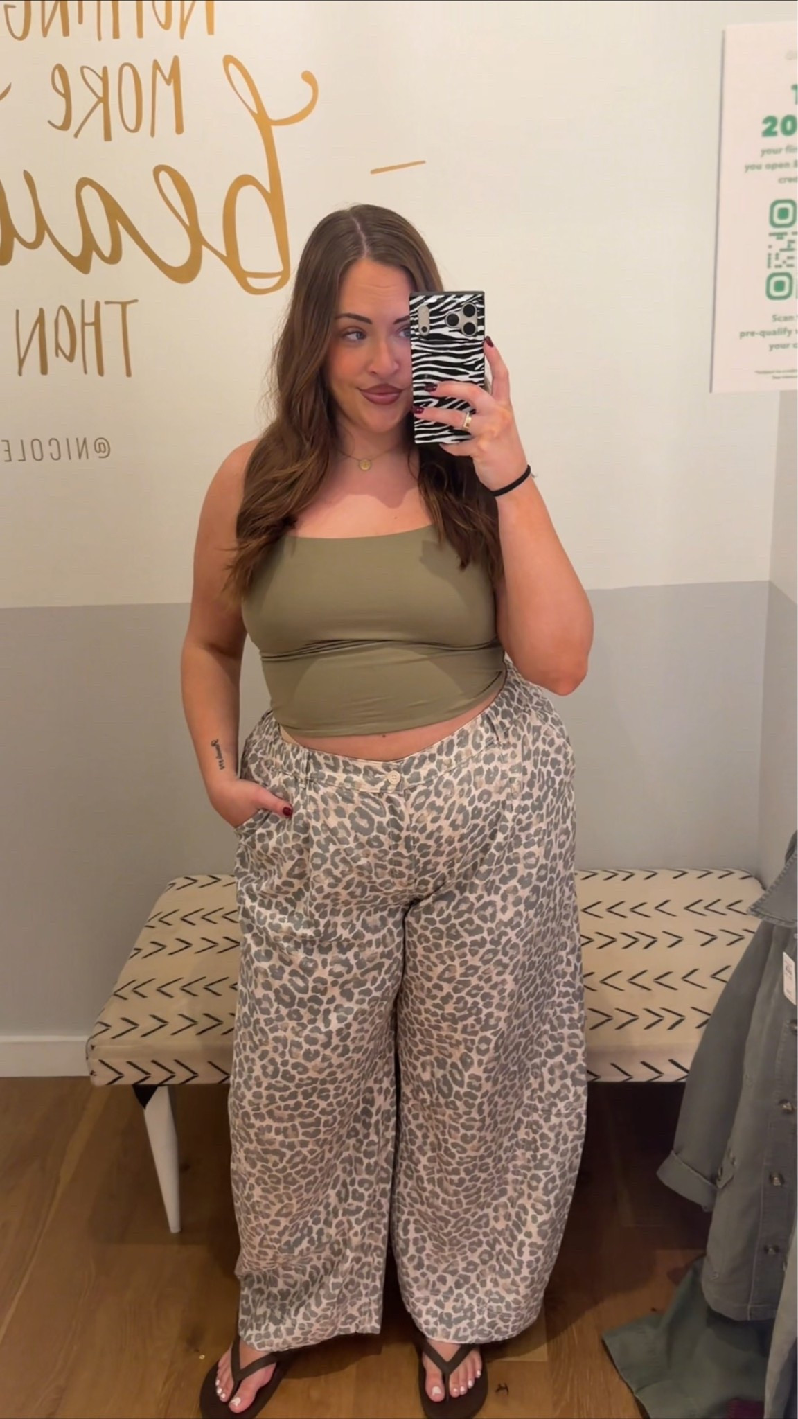 Wearing an xl