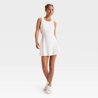 Women's Knit Sporty Contrast Active Dress - JoyLab™ | Target