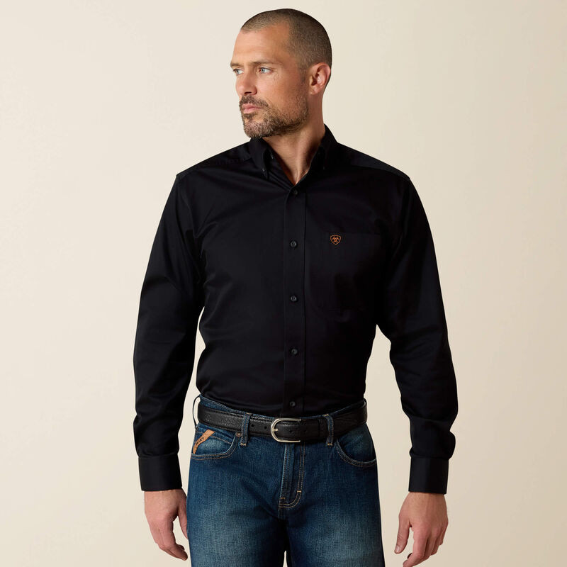 Solid Twill Fitted Shirt | Ariat (US)