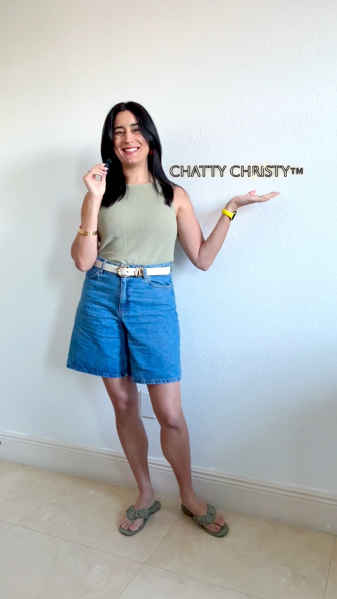 Let’s Chat 💬 

Sharing this outfit (mostly from Mango) and other fun pieces that are perfect for summer ☀️ 

I love the simplicity of this outfit and how lightweight the knit tank is. I went with a large for a looser fit and an 8 in the bottoms for comfort. 

I’ve linked everything I wore here. Comment with any questions I didn’t answer and I’ll get back to you!

Save for casual summer outfit inspo, find more like this in my Vacation Style collection, and follow me for more ✨

summer outfit • casual summer outfit • green tank top • summer tank top • jean shorts • medium wash shorts • medium wash Jean shorts • summer set •
Summer outfit set • summer accessories • mom outfit • easy mom outfit • casual mom outfit • casual outfit

#LTKootd #LTKstorytime #LTKMidsize