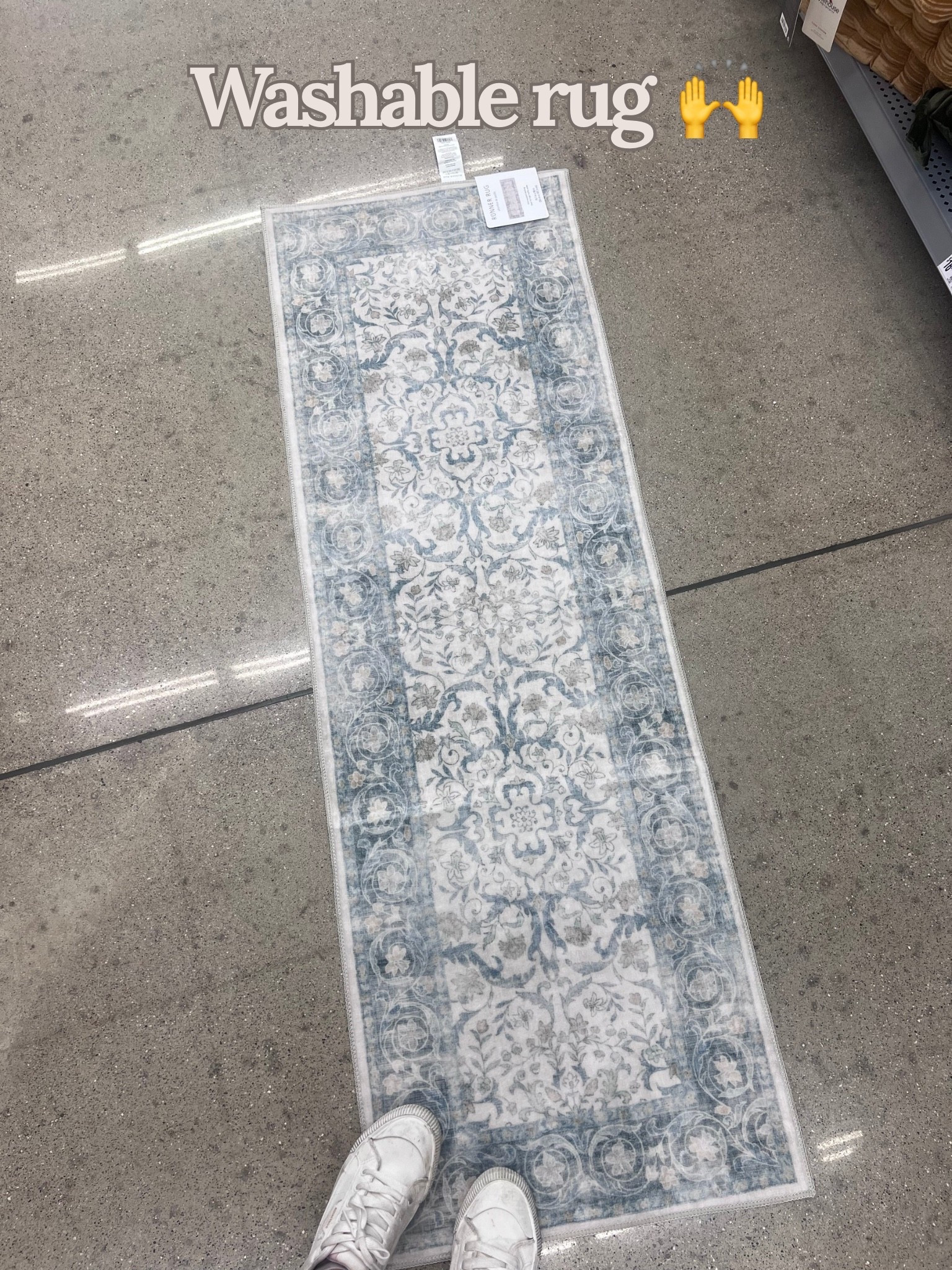 Washable rug affordable from Walmart

#LTKHome
