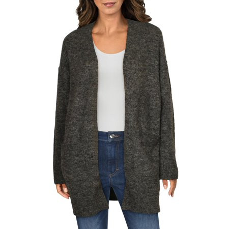 Beach Lunch Lounge Womens Knit Layering Cardigan Sweater Gray L | Walmart (US)